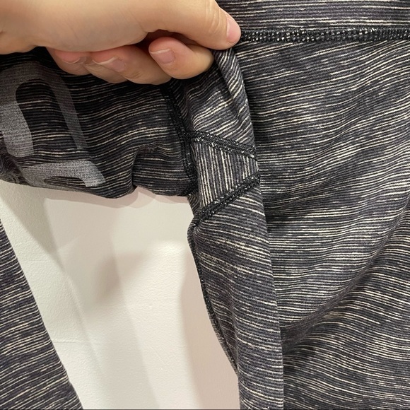 Lululemon x Soul Cycle Wunder Under Crop Legging Heather Size 4 Athleisure - Picture 6 of 7